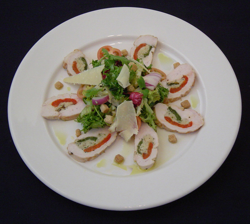 Breast of Chicken with Brixham Crab 2