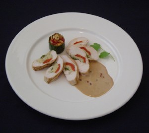 Breast of Chicken with Brixham Crab